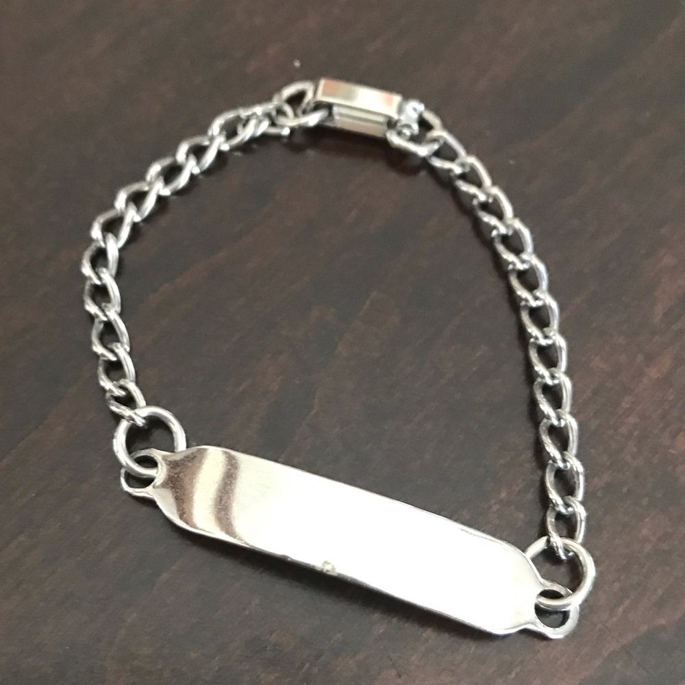 CLEINMAN & SONS SILVER BRACELET - MADE IN THE USA  — SP67 - Vintage 1960s